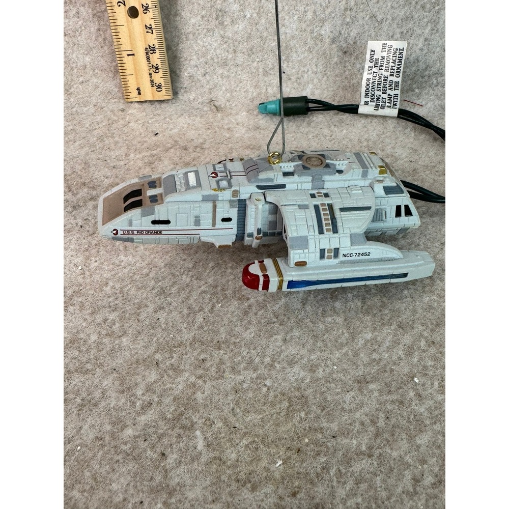 Hallmark 1999 Starship U S S Rio Grande NCC 72452 Ornament